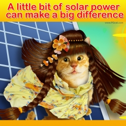 A little bit of solar power can make a big difference