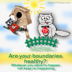 Are your boundaries healthy? Whatever you allow to happen will keep on happening