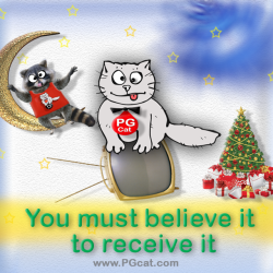 You must believe it to receive it