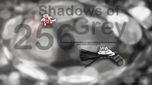 PG Cat Shadows of Grey  Demotivator